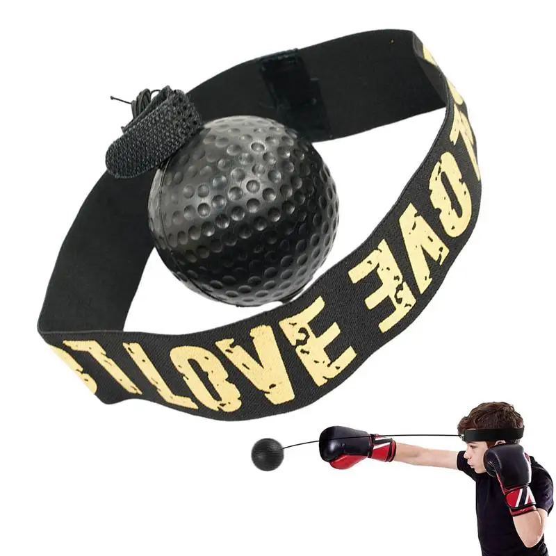 

Детская повязка на голову тренировочная повязка для тренировки рефлекса бокса для взрослых товары для фитнеса в помещении боксерский портативный тренажер для двора