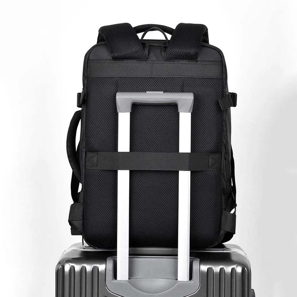 New Men's Backpack High Quality Large Capacity Business Trip Backpacks for Man Multi-Functional Expandable Laptop Bag - 6