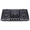 30" Stainless Steel 5 Burner Gas Cooktop LPG/NG Convertible Thermocouple Safety System Durable Cast Iron Burner Gas Stove Top 2