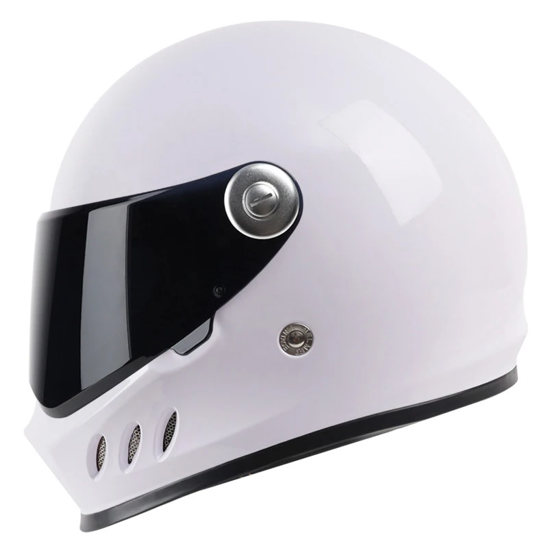 thumbnail image 1 of Casco de motocicleta de cara completa con certificación ECE DOT para mujer con lazo trenzado, casco de motocross de verano de material ABS, cascos de seguridad para motocicleta, 1 of 5