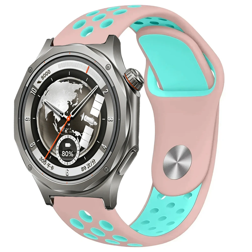 Silicone Breathable Smartwatch Strap - Multiple Size Options Available