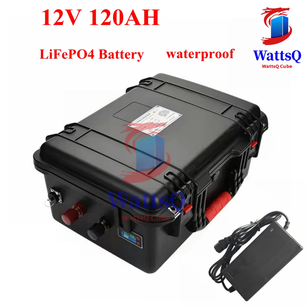 Аккумуляторная батарея Lifepo4 12 в 120 а/ч литиевая аккумуляторная lifepo4 А/ч встроенная