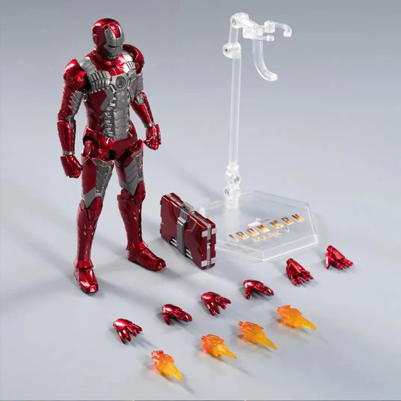 ZD Toys Iron Man MK5 Model 7inches Action Figures Tony Stark