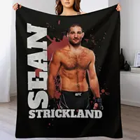 sean strickland Fighter Throw Blanket anime for babies Blankets 1