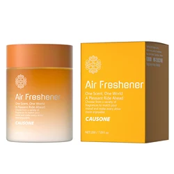 Aromatherapy Car Air Freshener with Lasting Fragrance - Solid Diffuser and Deodorizing Balm (C)