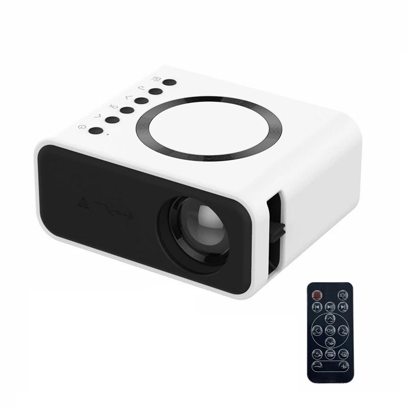 

Mobile Video Theater Media Player Wired Wireless Same Screen Projector For Iphone Android EU Plug