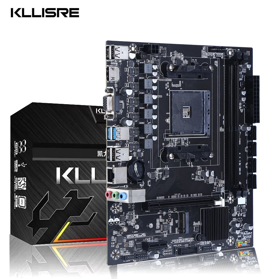 Kllisre A320 x DDR4 up to 64GB NVME Micro ATX AM4