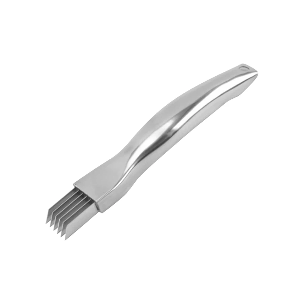 נירוסטה קצוצה בצל סכין בצל ירוק סכינים ירקות כלי רב תכליתיים