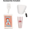 Matinee Popcorn Machine - 8oz Popper with Stainless-Steel Kettle, Reject Kernel Tray, Warming Light, and Accessories by Great 5