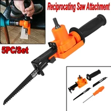 

For Electric Drill Wood Metal Cutting Reciprocating Saw Jig Attachment Adapter