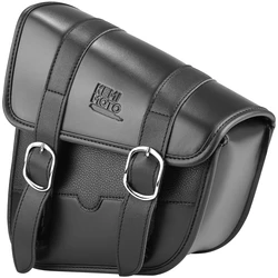 Waterproof Motorcycle Swing Arm Saddlebag - Left Side Solo Bag (KEMIMOTO)