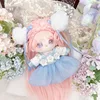 Original Design Chinese Style Hanfu Dresses Cheongsam Clothes Retro Outfit For 20cm Plush Doll Chinoiserie Costume Gift 2