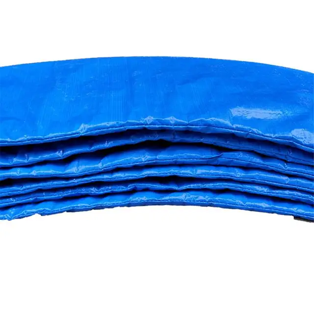6/8 Hüvelykes Univerzális Trambulin Oldalvédő Burkolat Csere Biztonsági Pad Rugó Burkolata Kék Pvc Vízálló Él Öböl - Image 6