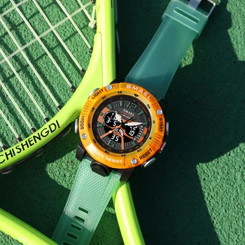 Orologi sportivi da uomo SMAEL impermeabile analogico digitale orologi da polso al quarzo moda maschile cronometro sveglia 8058 orologio da uomo 2023 nuovo