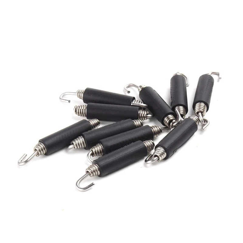 2pcs 10pcs Stainless Steel Universal Motorcycle Muffler Exhaust Springs Hooks Front Middle Link Pipe Exhaust Connect Spring