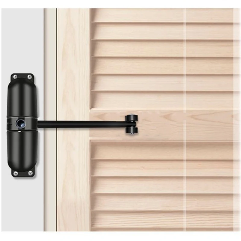 Automatic Door Closers Safety Spring Door Closers Adjustable Closing Hinge Surfaces Mounted Auto Spring