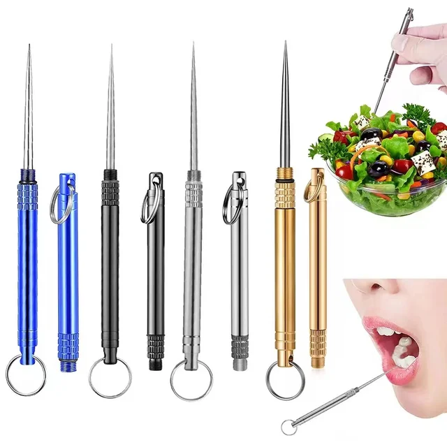 Titanium Pocket Toothpick 3