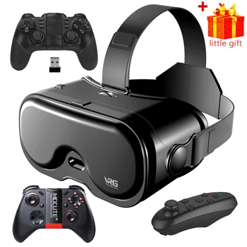 Visore per Realtà Virtuale 3D VR, Occhiali, Dispositivo con Lenti, Headset, Goggle Smart per Smartphone, Cellulare, Mobile, Visualizzatore di Giochi