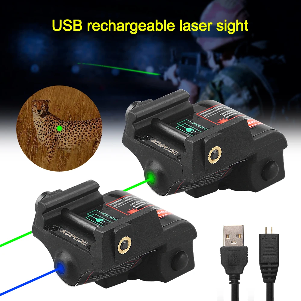 Kompakt Rot Grün Dot Laser Sight für Taktischer Hunting 20mm Picatinny Rail 