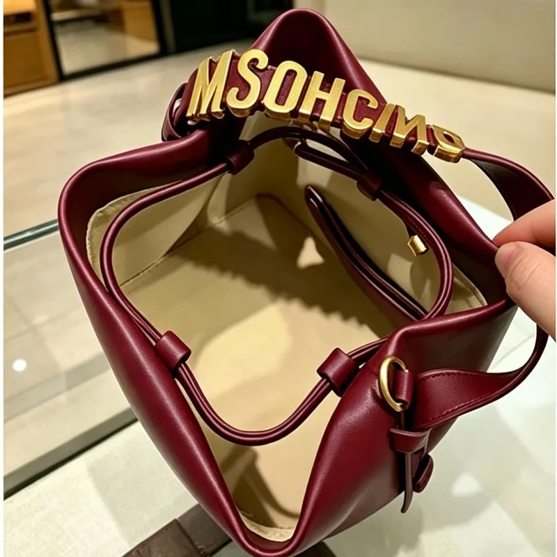 Women's Diaper Bag Fashionable Solid Color Shoulder Bag Designer Paris Style Large Capacity Casual Vintage Messenger Purse - 5