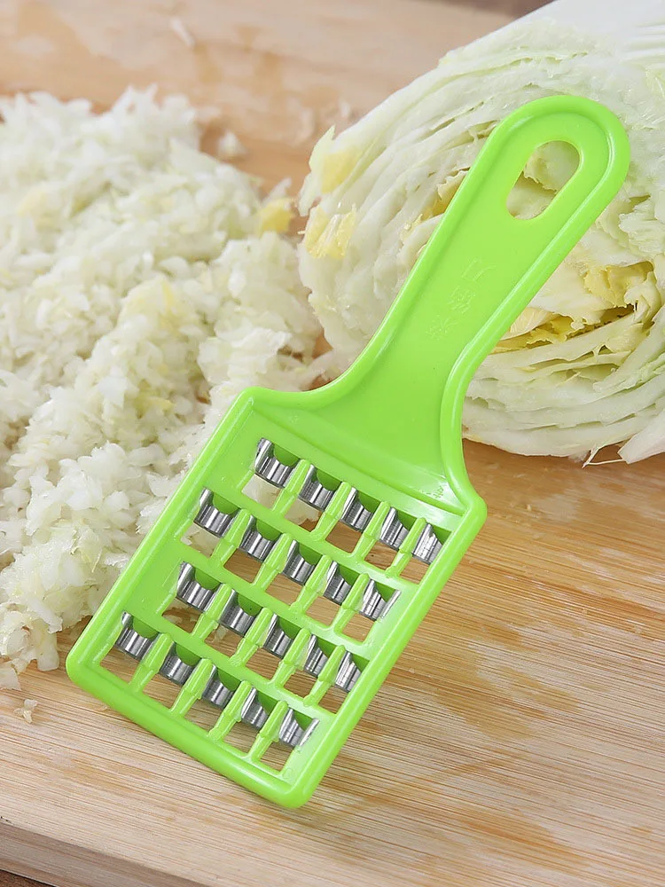 Cxda Cabbage Slicer Shredding Wide Application Practical Four-side Potato Cheese Grater Vegetable Cutter, Green