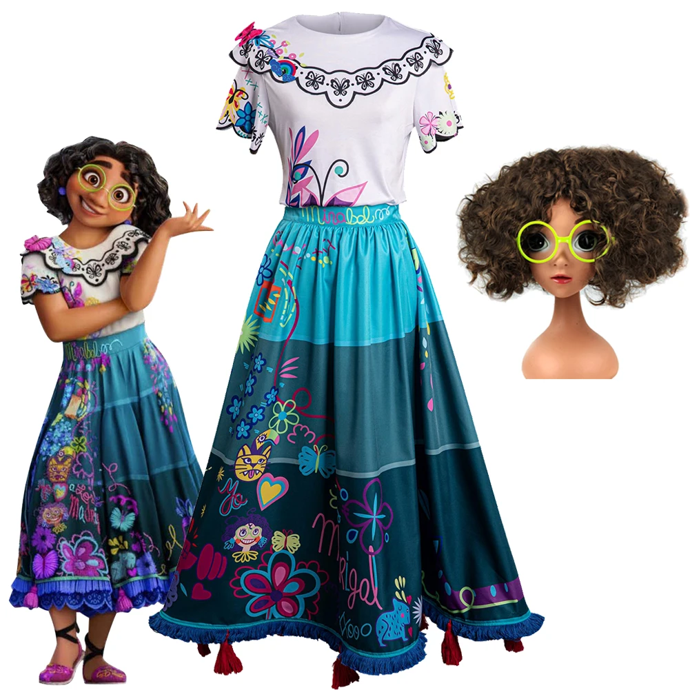 Mirabel Halloween Costume Mirabel Womens Costume Cosplay Costume