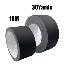 Heavy Duty Non - Reflective Matte Black Cloth Gaffer Tape for Photography and Stage Use
