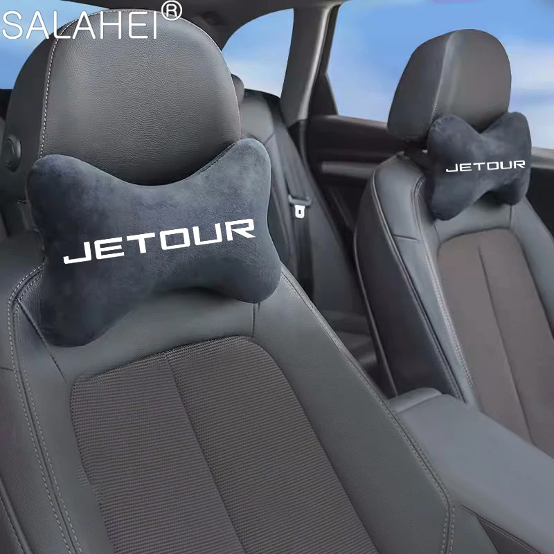 

A Pair Of For Chery Jetour X70 X70SM X90 X95 DASHING i-DM T2 T3 Car Neck Pillows Seat Belt Protector Shoulder Pads Accessories