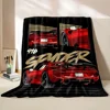 3D Classic Racing Car Soft Flannel Blanket for Bed Bedroom Sofa Picnic, Warm Throw Blanket for Cover Outdoor Leisure Nap Gifts 4