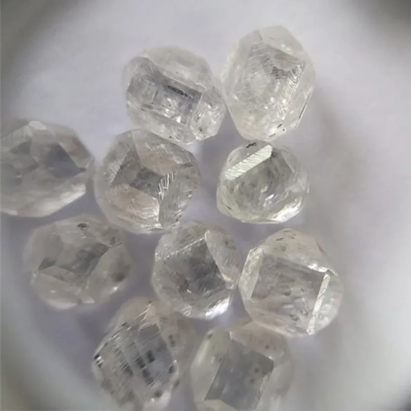 Gemstone Diamante Fake Diamond Synthetic White Diamond Stone For