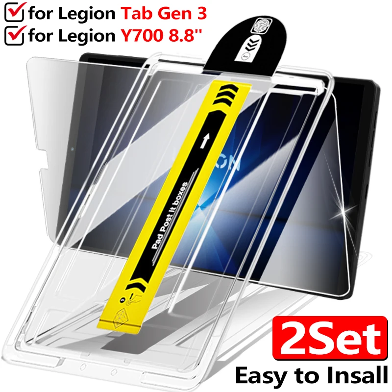 8.8-inch Anti-Scratch Tempered Glass Screen Protector - Easy Installation