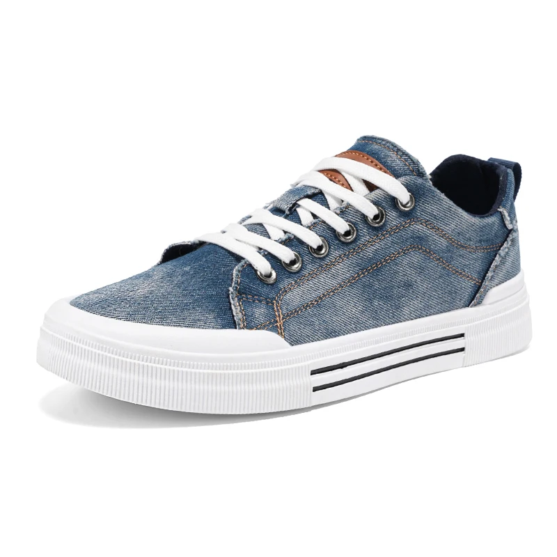 Men's casual sports shoes, fashion designer's new flat canvas shoes, men's shoes, anti-slip and breathable loafers48