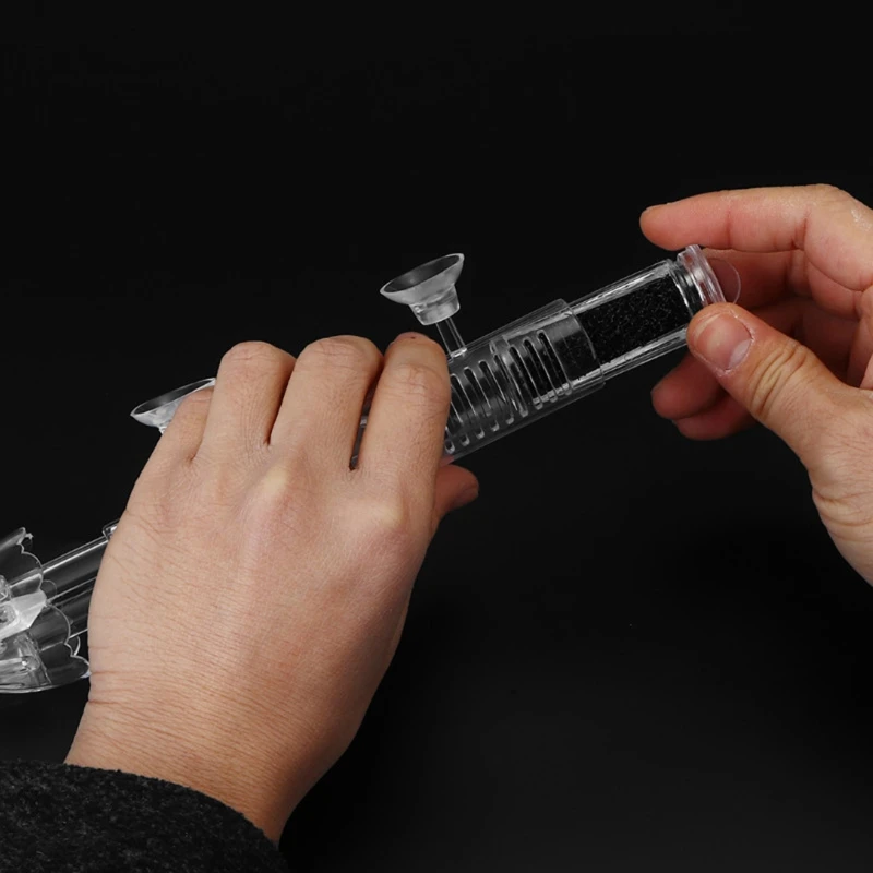 水族館の表面のスキマー,コンテナと電源フィルター,透明なアクリル