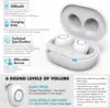 JINGHAO Rechargeable Hearing Aids Digital Hearing Amplifier In Ear Enhancer Voice Hearing Loss for Eldly White 1