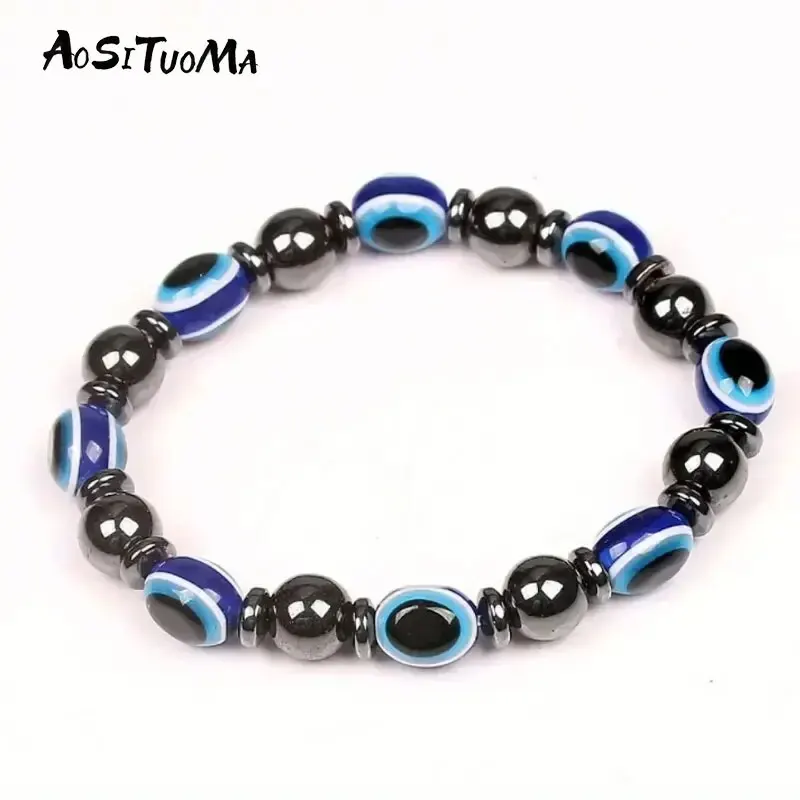 Magnetic Slimming Bracelet Magnetic Energy Black Gallstone Bracelet Health Care Insomnia to Improve Sleep More Dreams Sleep Anxiety Poor Quality