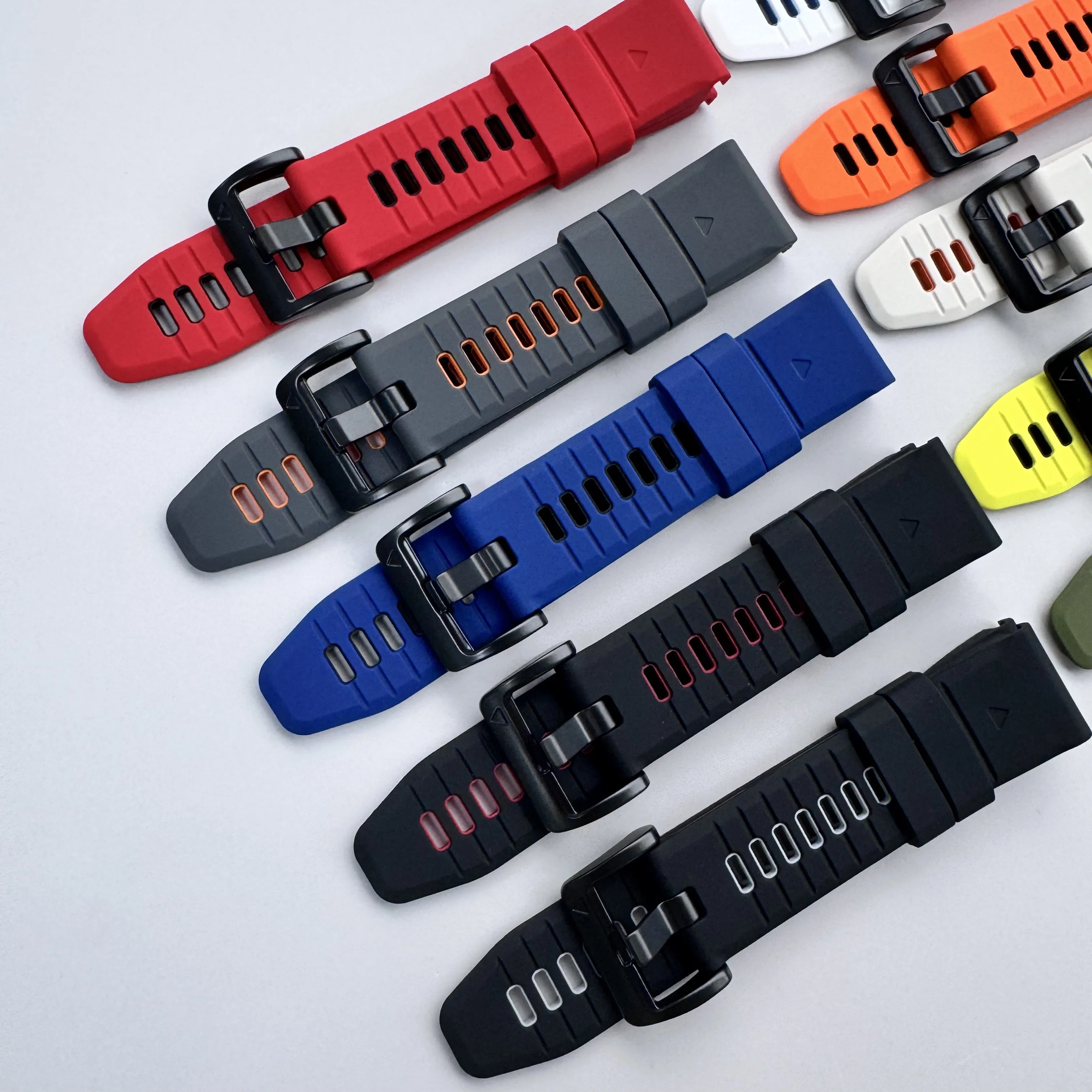 Enhanced Sport Silicone Strap - QuickFit Design