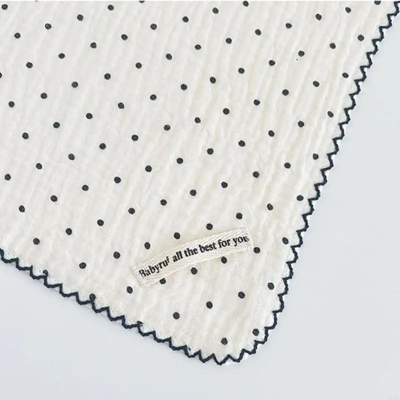 D7WF Baby Towel Thick-Layer Handkerchief Drool Bib Burp Cloth Soft Sweat Absorb Towel