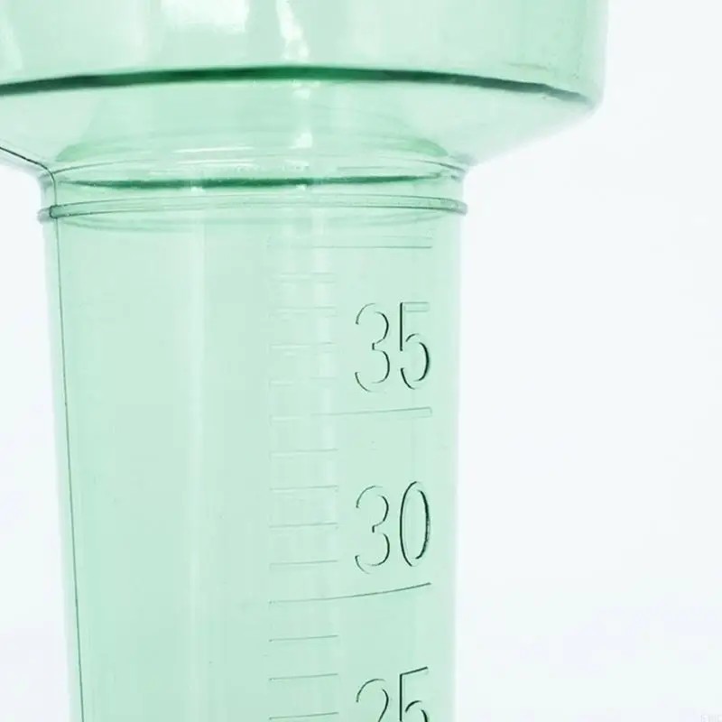 Garden Rain Gauges Plastic Inserted Rain Gauges Equipment for Outdoor Garden