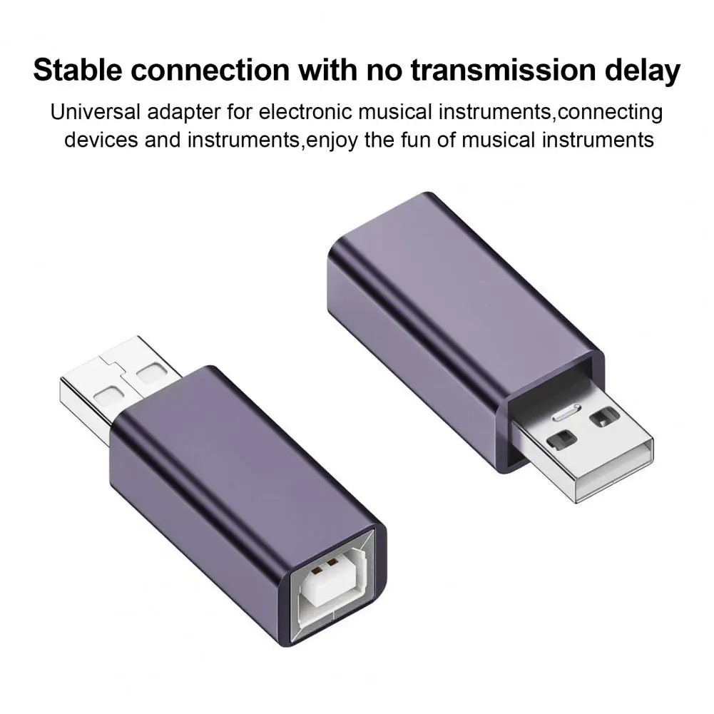 플러그 언플러그 변환기, USB B 암-타입 C, 마이크로, 미니 수 어댑터, 전화 컴퓨터 전자 기기용, 프린터용, 480mbps