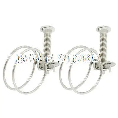 

Регулируемый винт 32 мм, стальной провод, зажимы для водяного шланга, кольца, 2 шт.