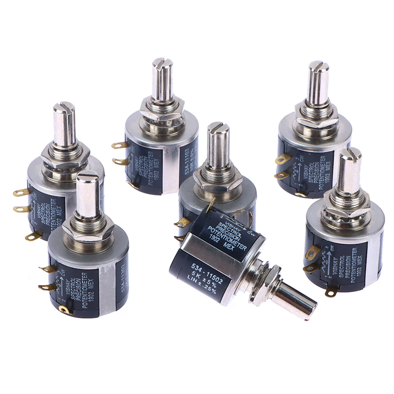 534-1-1 Spectorl Precision Coil Wire Wound Potentiometer 2w 100R 200R 500R 1K 2K 5K 10K 20K 50K 100k 1PCS