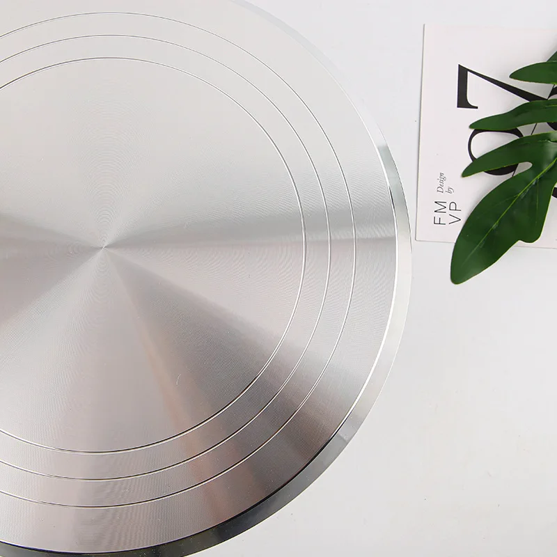 Cake Turntable Mounting Table 10 Inch Household Baking Tools DIY Non-slip Surface