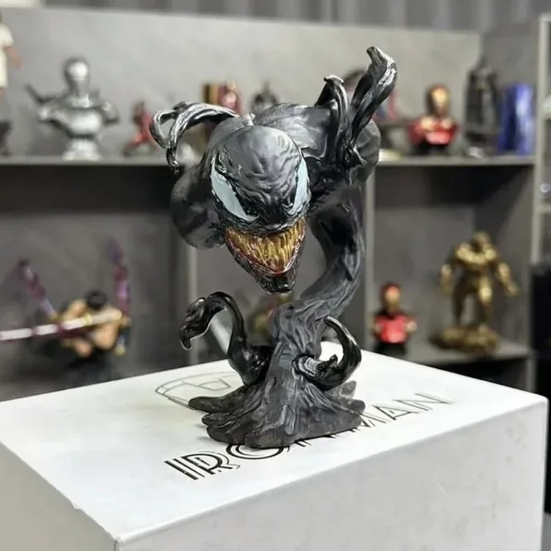 

20cm Marvel Venom Anime Figure Customized Model Dolls Resin Action Figurine Decorative Collectible Model Toys Gifts In Stock