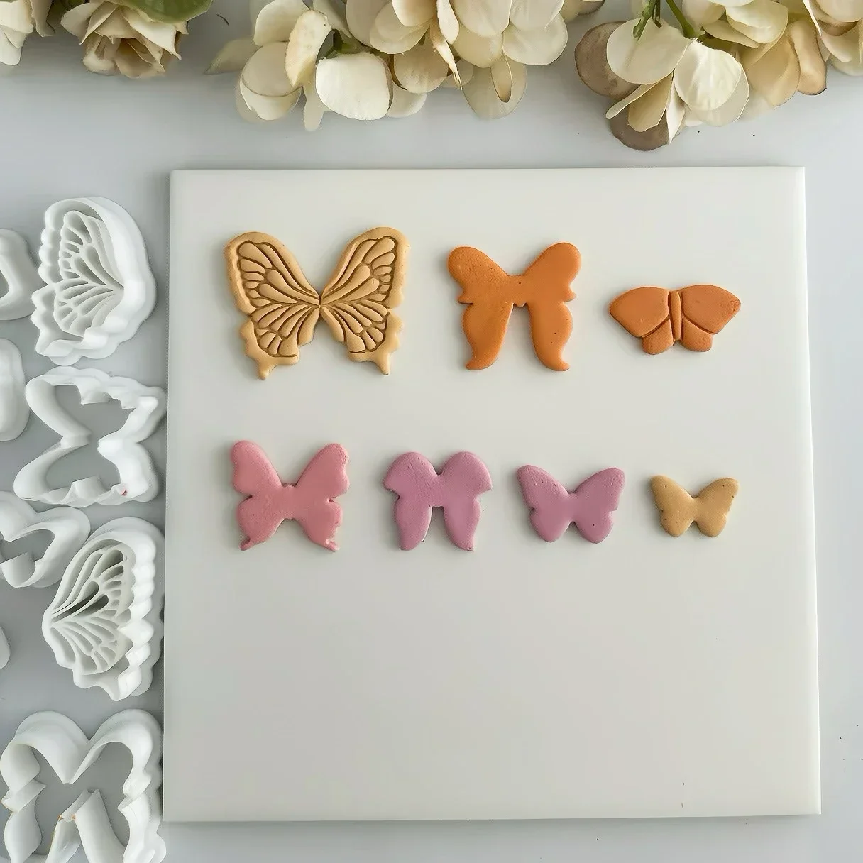 Butterfly Polymer Clay Cutter Clay Tool Diy Earring Pendant Jewelry Molding Cutting Mold Ceramic Tool