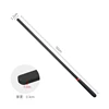 50CM Flat Fibre Long Straight Whip Riding Crop Flogger Black Matte Finish Handle Cover Paddle Slapper for Horse Training 6