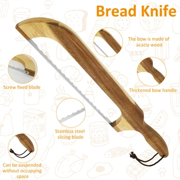 Wooden Bread Bowl Cutter 5