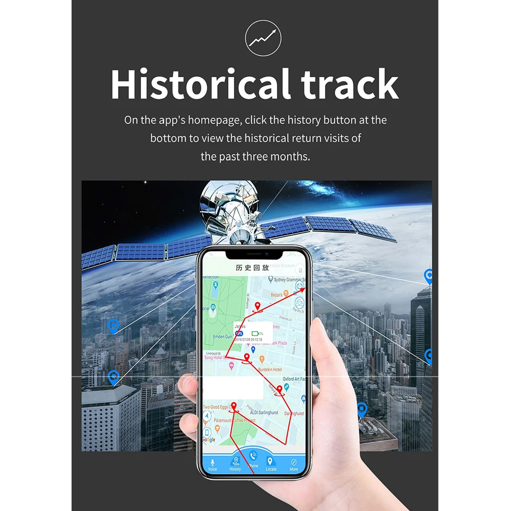 Waterproof 4G Pet GPS Tracker Dog GPS Tracking Collar Mini Cat Anti-Lost Alarm Locator Support Geo-Fence SOS Smart Kids Locator