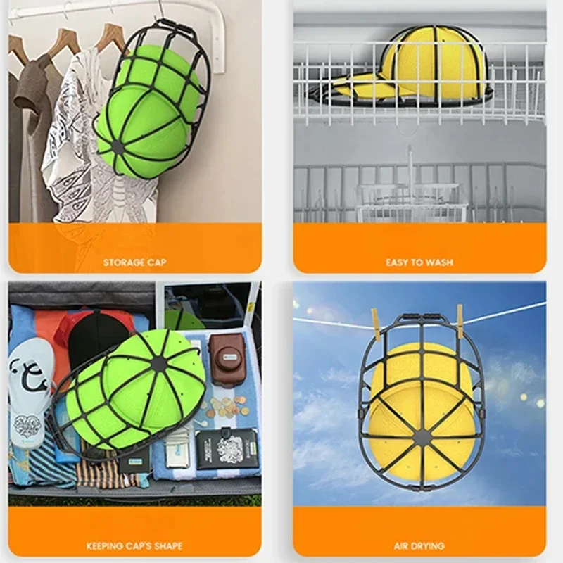 Baseball Cap Washer Rack Anti-deformation Cap Protector for Dishwasher Washing Machine Hat Washer Frame Laundry Products