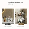 Bathroom Square Basket Suction Wall Shower Room Rectangular Perforation-free Bathroom Corner Shelf 4
