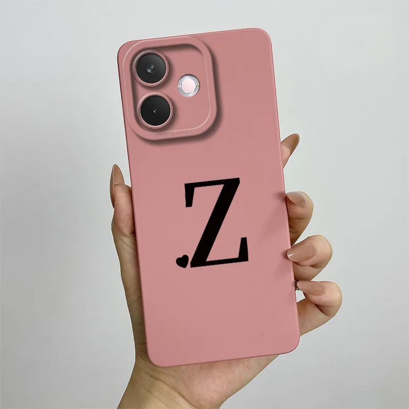Luxury Letters Soft Slim Silicone Anti-Drop Protective Phone Case